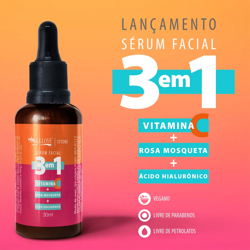 Creme Facial Hidratante Ácido Hialurônico - Max Love