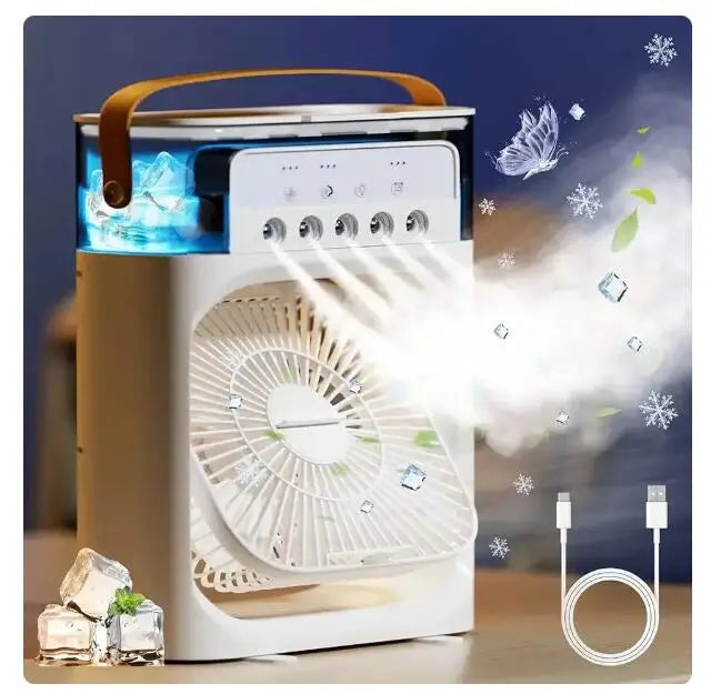 ArBreeze - Ventilador portátil 3 em 1: combina ventilação, refrigeração e ar condicionado