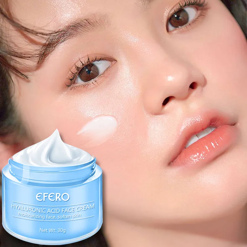 EFERO-Soro De Essência De Ácido Hialurônico, Creme Hidratante Do Dia Do Caracol, Anti Rugas, Refirmante, Clareamento, Iluminar O Creme De Rosto