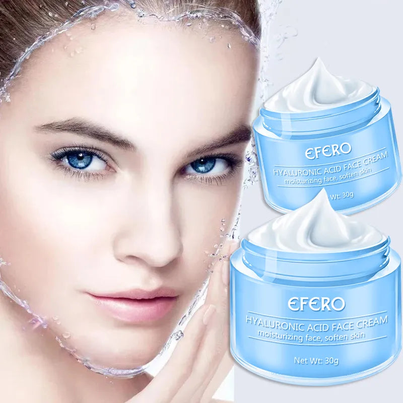 EFERO-Soro De Essência De Ácido Hialurônico, Creme Hidratante Do Dia Do Caracol, Anti Rugas, Refirmante, Clareamento, Iluminar O Creme De Rosto