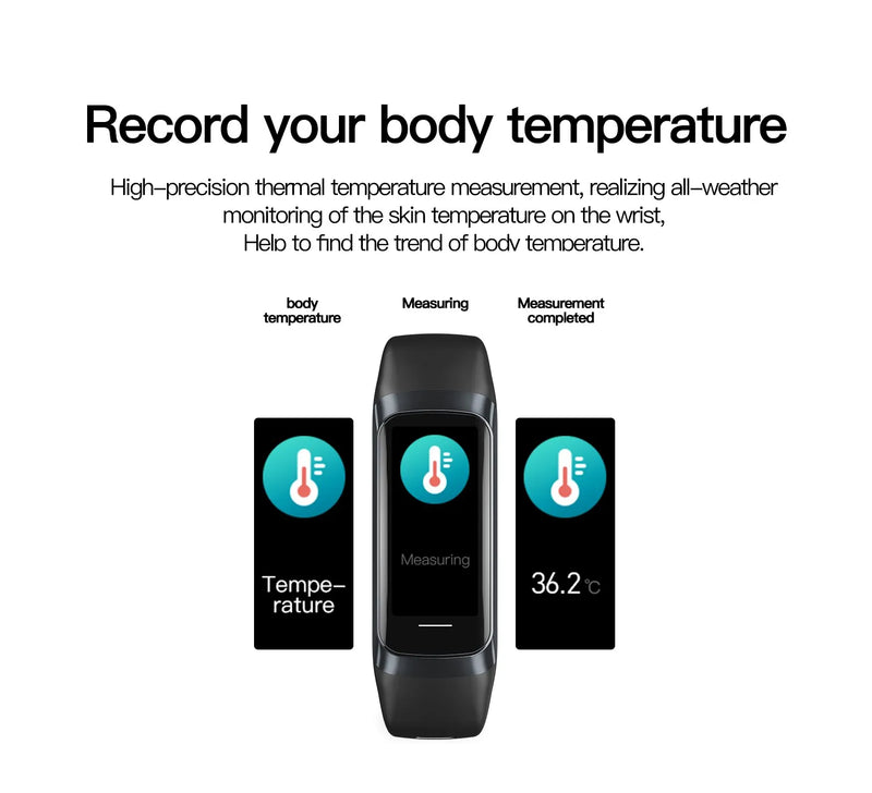 LIGE-Relógio Inteligente Amoled para Homens e Mulheres, Banda Inteligente, Frequência Cardíaca, Sangue, Pulseira Inteligente Impermeável, Rastreador de Fitness Esportivo, 2023