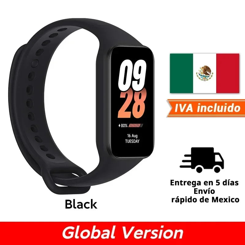 [Estreia mundial] Xiaomi Smart Band 8 active Versão Global 1.47 ''Advanced Sleep Fitness Tracking 50 + Modos Esportivos 14 Dias Bateria