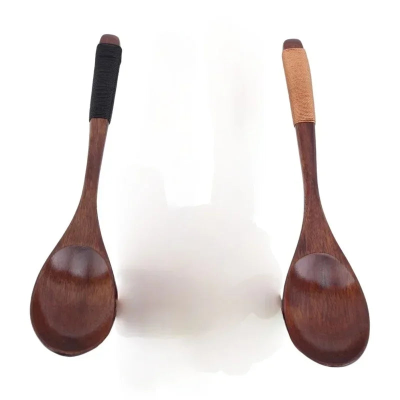 Delysia king wooden spoon para cozinha, utensílios de cozinha para café sopa