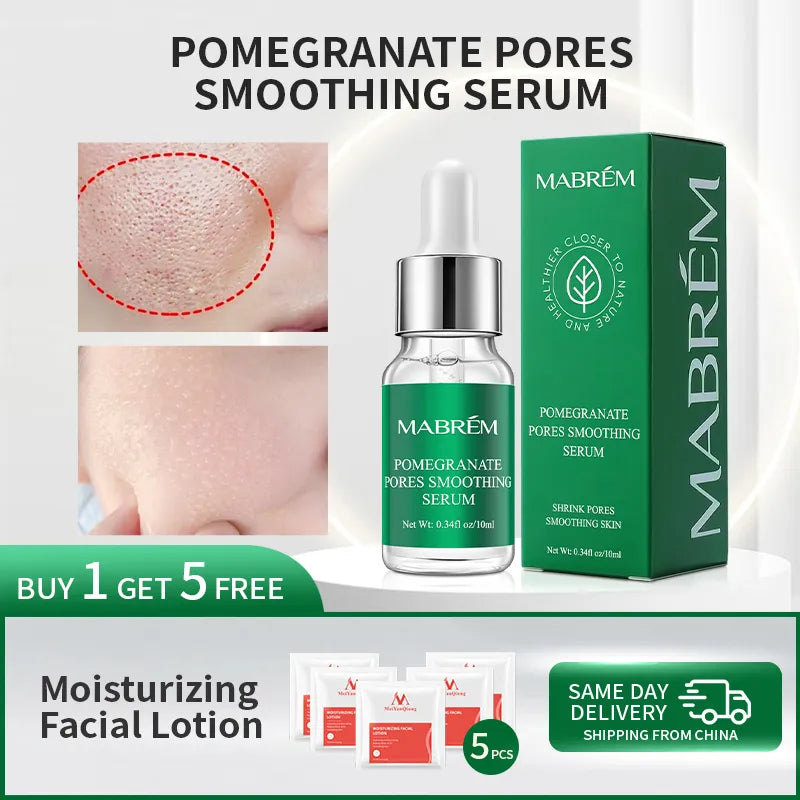 Poro Soro Blackhead para Encolher Poros, Clarear Linhas Finas, Hidratante de Longa Duração, Clareamento Nutritivo, Anti-Envelhecimento Clarear, Poros Limpos