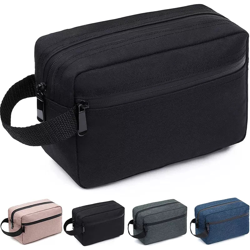 Impermeável Travel Toiletry Bag para homens e mulheres, Cosmetic Necessary Case, Ladies Makeup Bag, Beauty Wash Pouch, Handbag