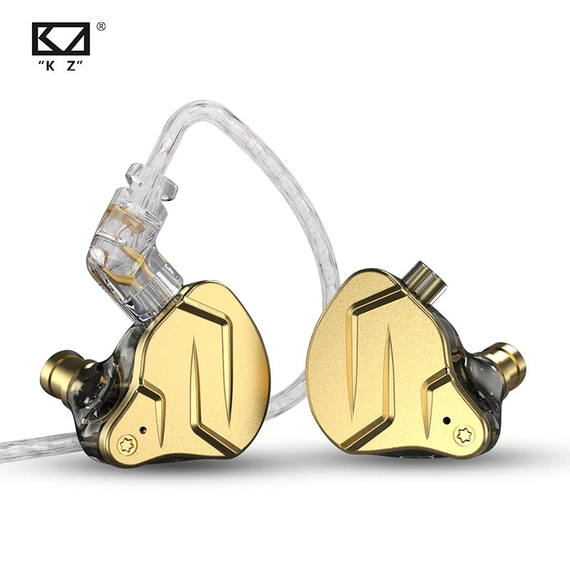 KZ-ZSN Pro X híbrido Driver In Ear Earphone, 1BA + 1DD, HiFi Bass Earbuds, Metal Fone de ouvido Monitor, Esporte Headset, ZSTX, ZSN PROX, ZSX