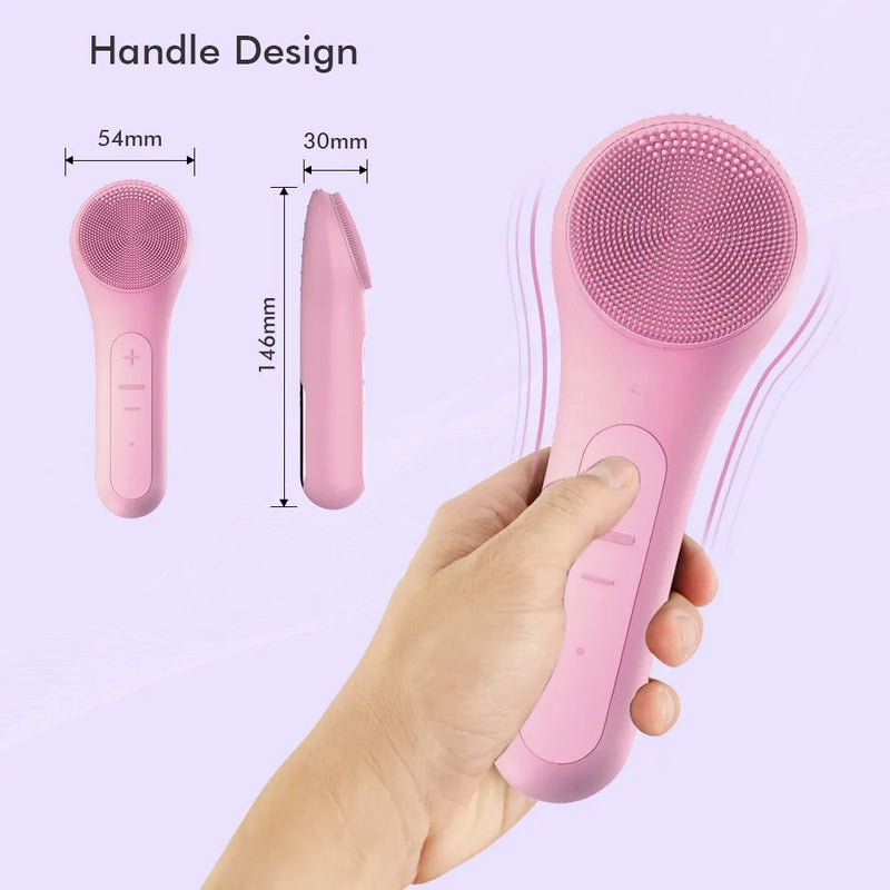 Sonic Facial Cleansing Brush impermeável rosto elétrico limpeza escova dispositivo para limpeza profunda