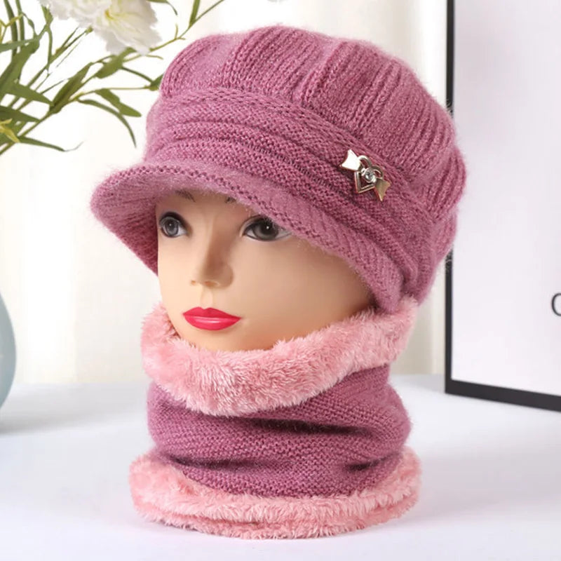 Gorros de inverno chapéu feminino cor sólida malha chapéus feminino boinas elásticas senhora outono grosso quente chapéu feminino bonnets atacado