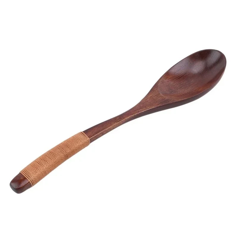 Delysia king wooden spoon para cozinha, utensílios de cozinha para café sopa