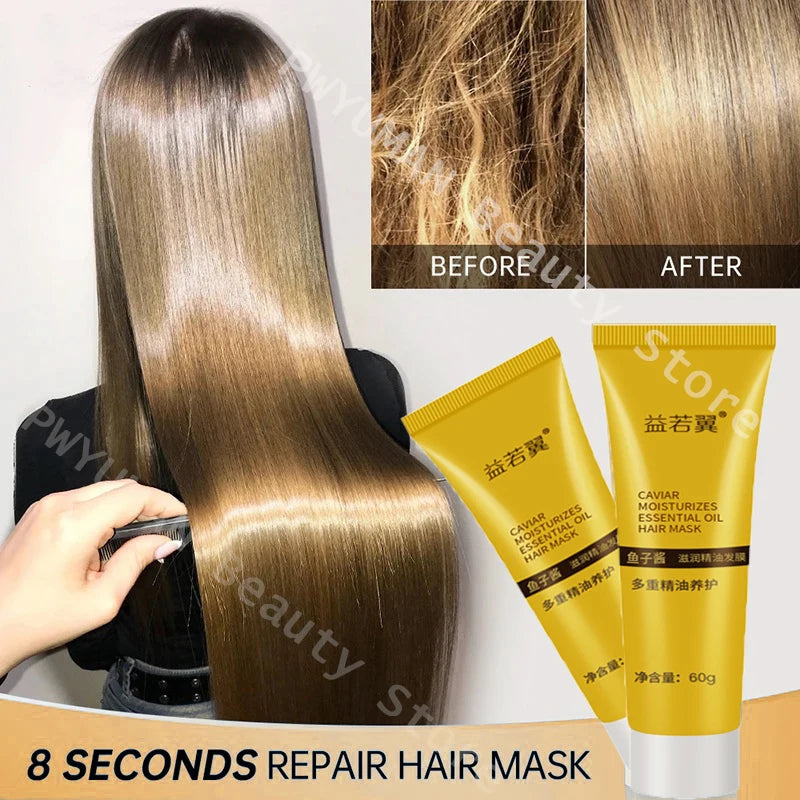 60ml original condicionador de cabelo queratina endireitar creme reparação danos secos frizz máscara de cabelo mágica suave anti perda de cabelo produto