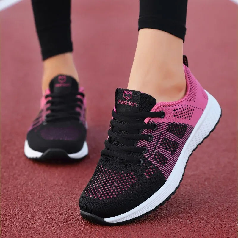 Sapatos femininos Tênis De Corrida Leve Para As Mulheres Sneakers Sapatos Esportivos Confortáveis Jogging Tennis