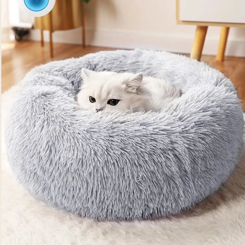 Super Cat Cama Quente Dormir Cat Nest Soft Long Plush Melhor Pet Dog Bed para Cães Cesta Almofada Cat Bed Cat Mat Animais Dormir